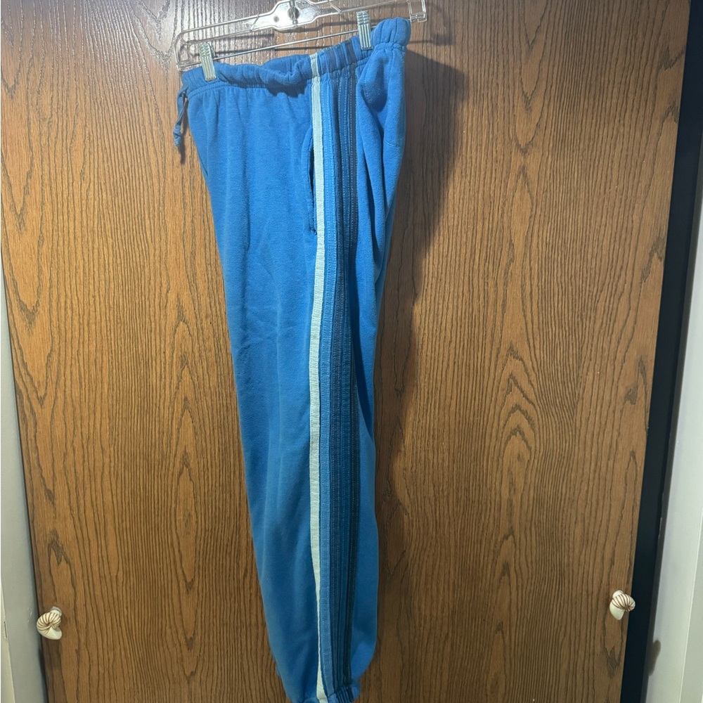 Men’s aviator nation blue five stripe pants